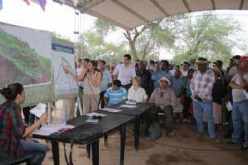 Reserva Grande: el Idach defendi el proceso de consulta para distribuir tierras