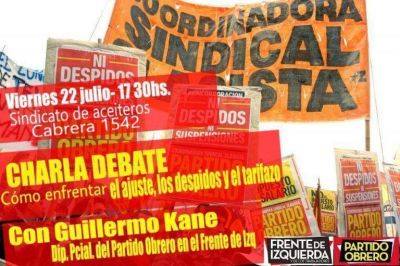 C�mo enfrentar el ajuste, los despidos y el tarifazo
