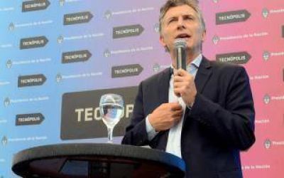 Macri inaugur� Tecn�polis 2016 en Villa Martelli: 