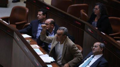 Israel. La Knesset aprob� una ley que permite la expulsi�n de legisladores