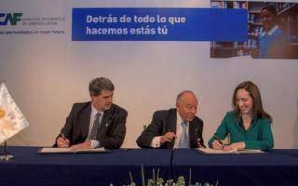 Vidal firm el acuerdo para Planta Potabilizadora y obras en la Cuenca Ro Lujn
