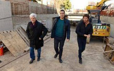San Fernando: Andreotti visit� la obra del T�nel de la Ruta 202