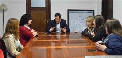 El intendente sigue dialogando a los gremios previo al lanzamiento del Programa lotes con servicios