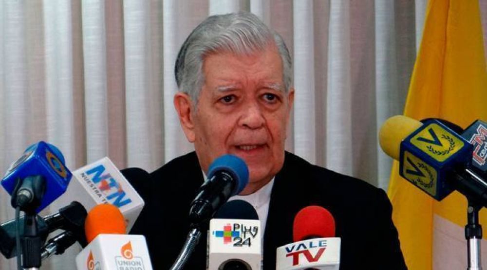 Cardenal Urosa: Gobierno de Venezuela no escucha al Papa ni a los obispos