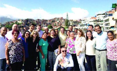 Liliana Denot junto a Diputados de Cambiemos visitaron Venezuela