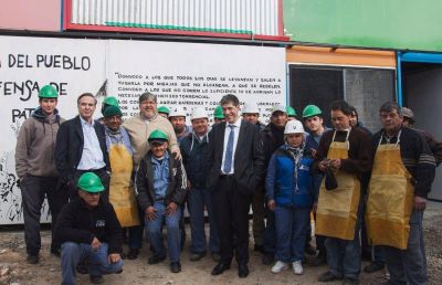 Pichetto y Abal Medina visitaron Quilmes con el Movimiento Evita
