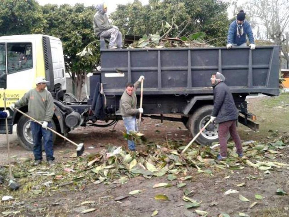Plan de limpieza en el distrito