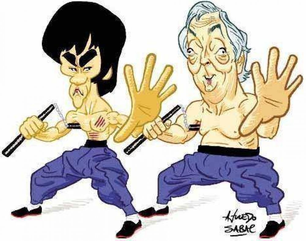 El asado en el que Kirchner volvi� a sentirse ganador