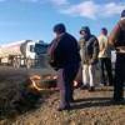 Viales cortan la ruta N�3