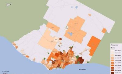 Los 22 barrios de Mar del Plata con mayor vulnerabilidad por los delitos