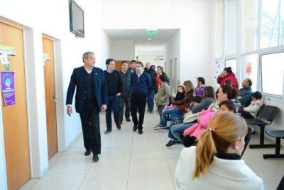 Sujarchuk supervis� obras de infraestructura y mejoras del espacio p�blico