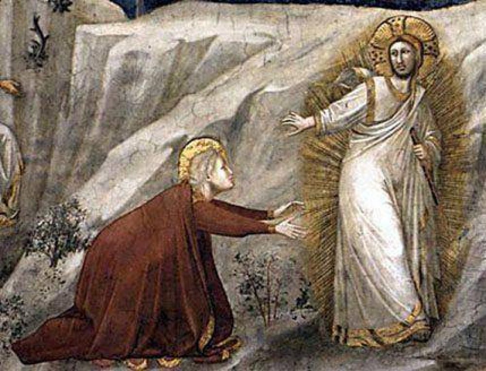 En la primera fiesta de Santa Mar�a Magdalena, rezan por las mujeres que anunciaron a Cristo