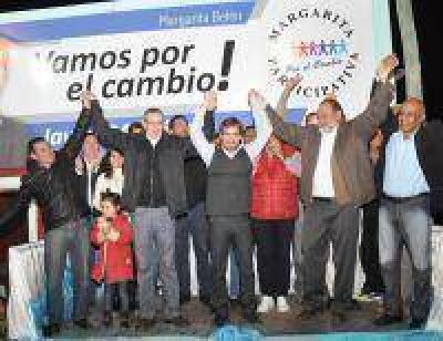 La elecci�n de Margarita junt� a dirigentes de FPV y del PRO