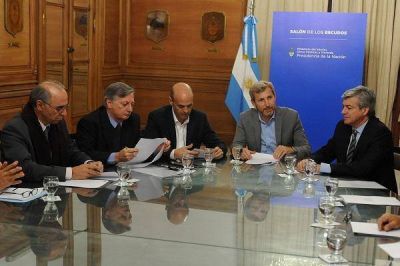 �Nuestro objetivo es generar empleo con la obra p�blica�, afirm� Frigerio