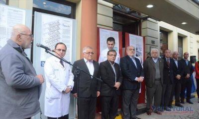 En el brindis del Cardiol�gico, Colombi anunci� una inversi�n de $60 millones para el instituto