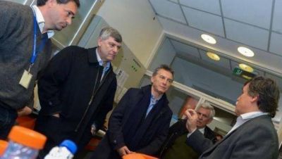 En visita fugaz, Macri pas� por el INTA Castelar