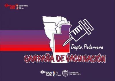 Se intensifica la cobertura de vacunaci�n para el departamento Pedernera
