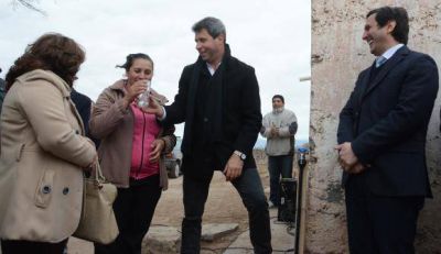 Agua potable, salas velatorias y convenios para San Mart�n