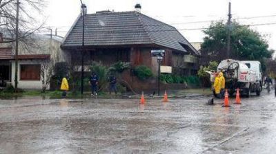 Secretaria de Obras y Servicios P�blicos: Tareas de mantenimiento para evitar inundaciones