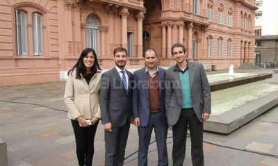 Gestionan aportes nacionales para obras en espacios verdes