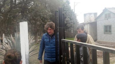 Amado Boudou visit� a Milagro Sala en la c�rcel y sostuvo que es una 