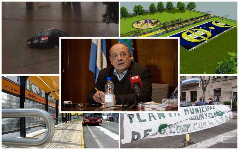 Arroyo, entre los planes del futuro y las urgencias del presente