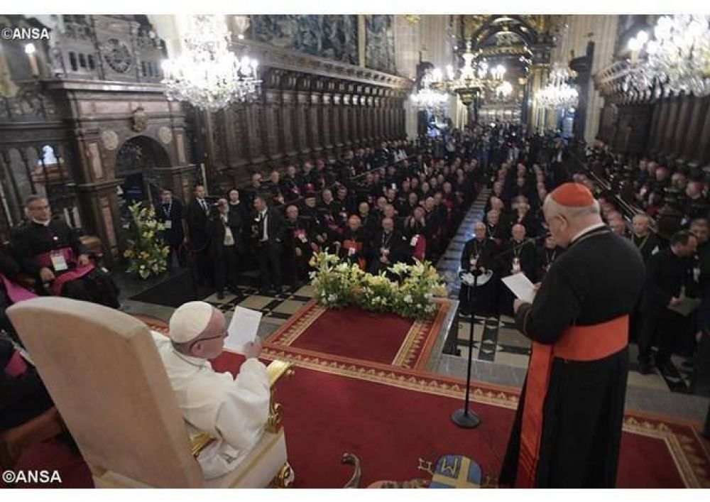 El Papa en Cracovia con los obispos de Polonia: un encuentro sencillo y familiar