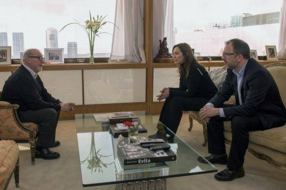 Vidal se reuni� con sobreviviente de �La Noche de los L�pices�, quien elogi� el Boleto Educativo