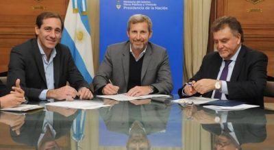 Garro se reuni� con Frigerio: invertir�n 44 millones de pesos en infraestructura