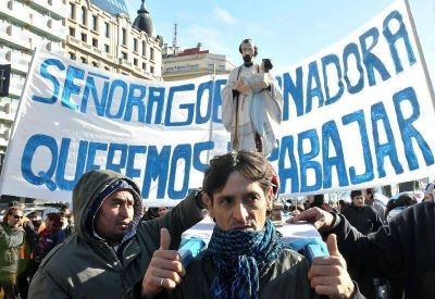 La Provincia critic� a Barrios de Pie por la movilizaci�n a La Plata