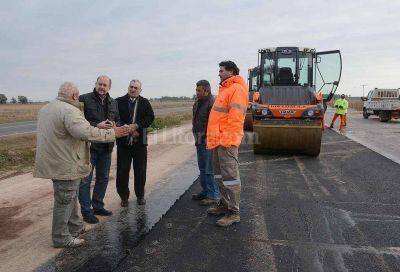Comenzaron las obras en la autov�a de la Ruta 34