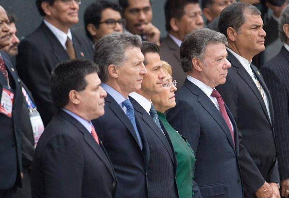 Mauricio Macri particip de la asuncin del presidente de Per