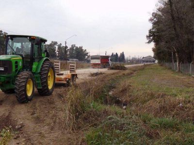 Arreglos y limpieza en diversos barrios de Luj�n