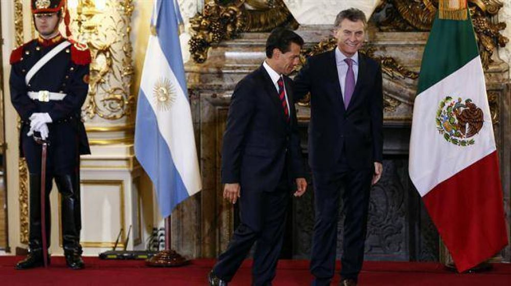 Mauricio Macri y Enrique Pea Nieto: 