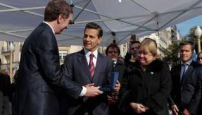 Santilli declar� Visitante Ilustre a Enrique Pe�a Nieto