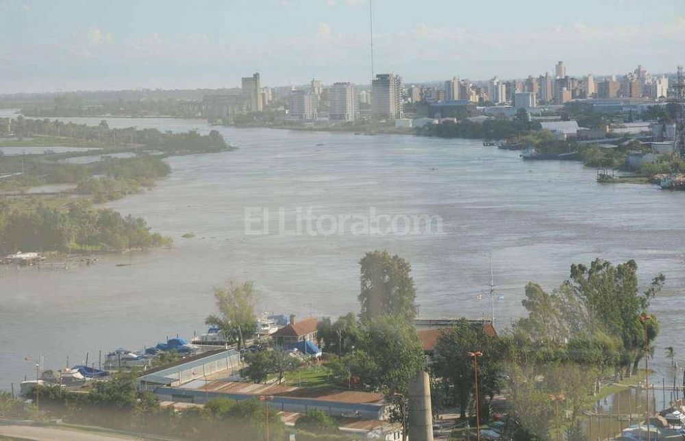 El r�o por debajo de los 4 metros