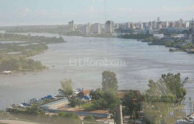 El r�o por debajo de los 4 metros