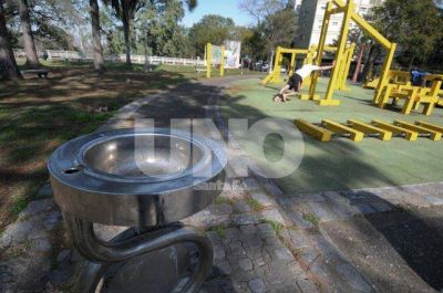 Preocupa a los vecinos el estado de deterioro del Parque del Sur