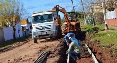 Libres: avanzan obras para distintos barrios