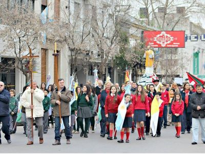 Adhesi�n popular en las fiestas patronales en honor a San Ignacio de Loyola