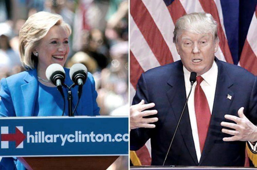 Trump y Clinton encaran una dura campa�a tras ser confirmados candidatos a la presidencia