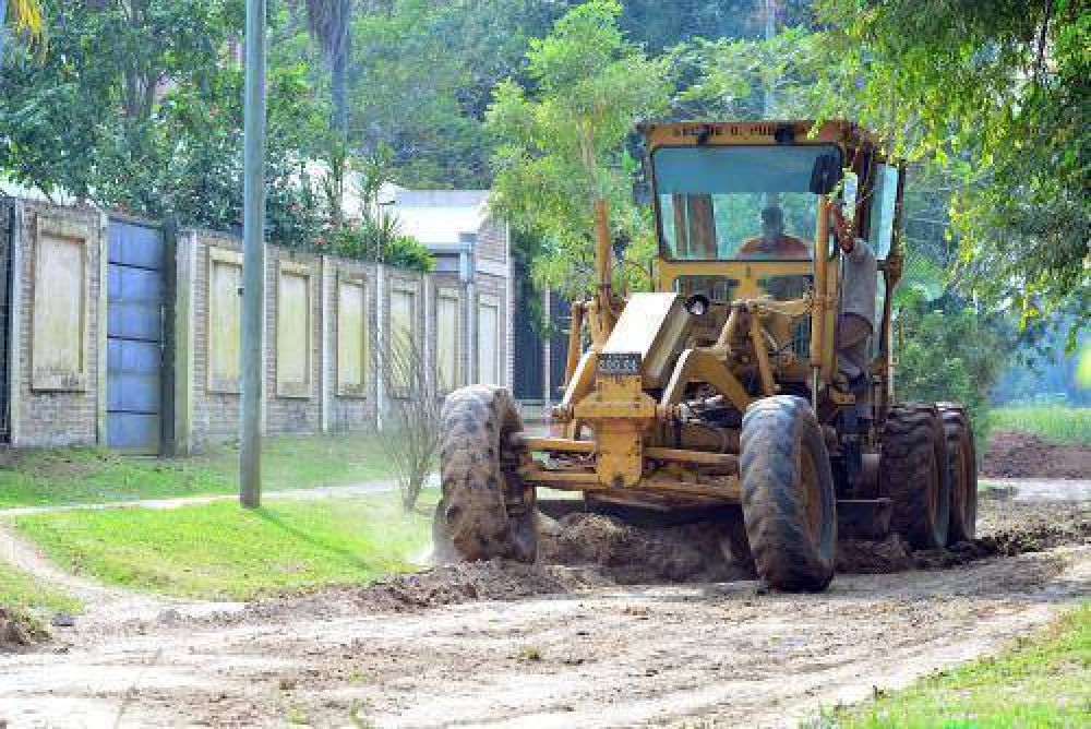 Amplio accionar del municipio en diferentes sectores del ejido urbano