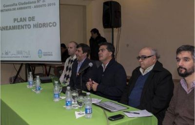 El municipio present� el Plan de Saneamiento H�drico