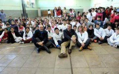 En General Pinto Finocchiaro celebr� la vuelta a clases