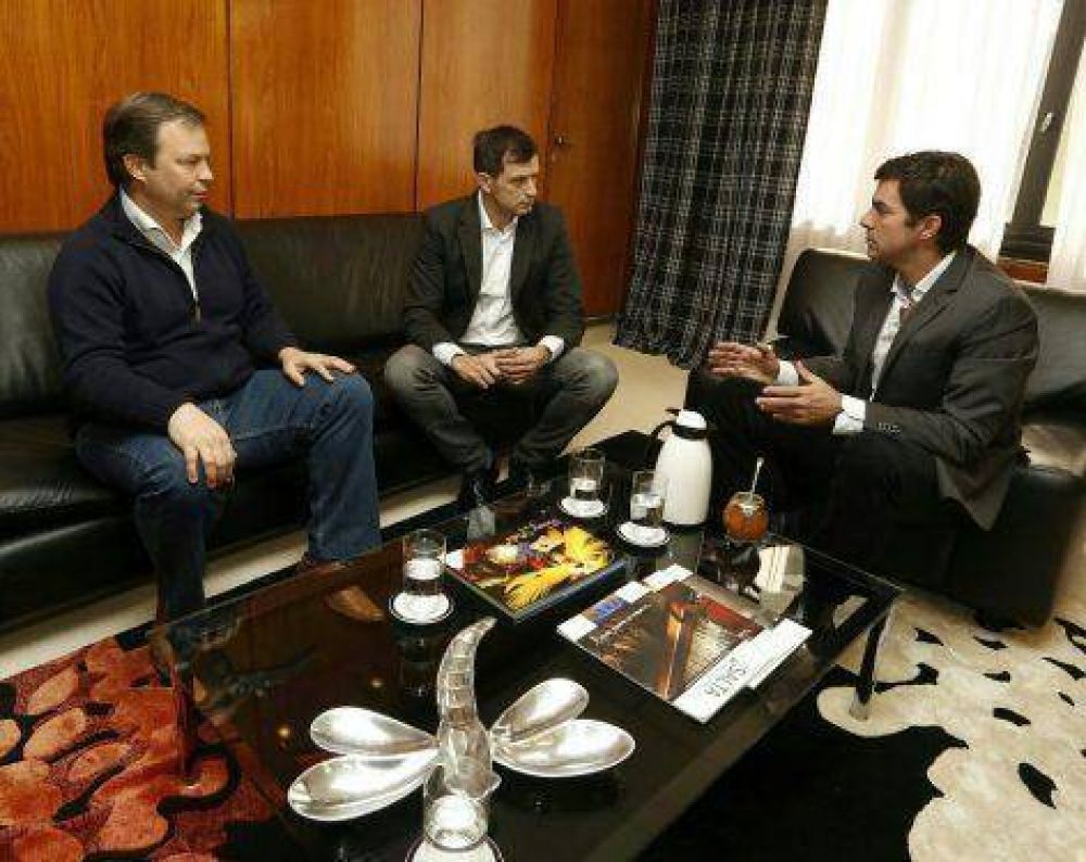 Eduardo Bucca y Mariano Cascallares se reunieron con Juan Manuel Urtubey