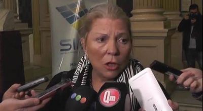 Contra todos: Carri� ampli� la denuncia contra Scioli y Scarcella y �mat� al resto de la oposici�n