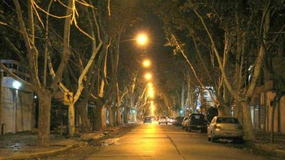 M�s iluminaci�n en las calles de Capital por la poda de �rboles