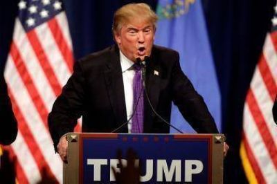 Trump le contest� a Obama: 