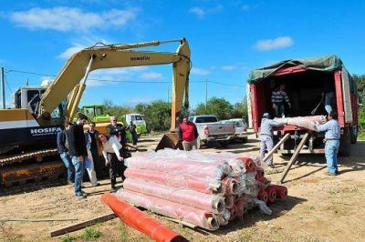 Lleg� la geomembrana para la nueva celda del basural