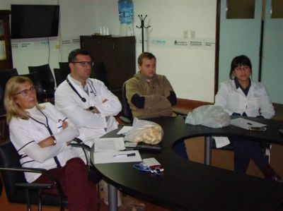 Profesionales del Hospital participan de un Congreso Internacional de Medicina Interna a trav�s de Cibersalud
